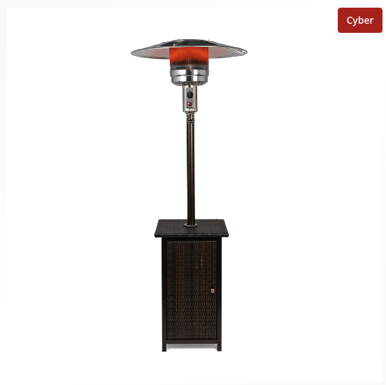 Gas Patio Heater Rattan 11 kg GPH-1388